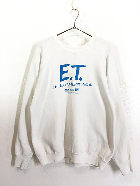 古着 80s USA製 映画 「E.T」 オールド ムービー スウェット