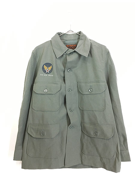 Deadstock」 古着 50s 米軍 USAF A-1B 「SHIRT FLYING HEAVY」 ヘビー