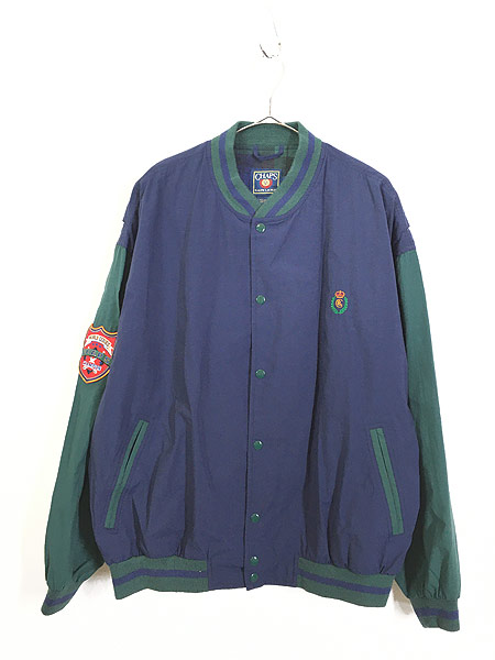 古着 90s CHAPS Ralph Lauren 「World Series」 BIG パッチ ナイロン