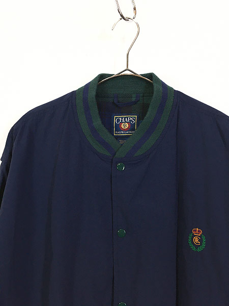 古着 90s CHAPS Ralph Lauren 「World Series」 BIG パッチ ナイロン