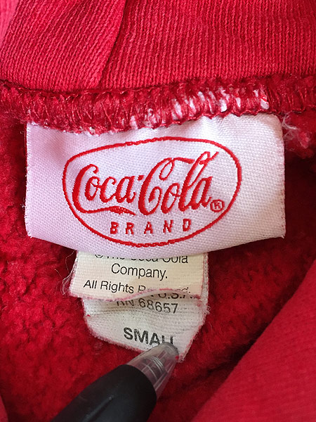 古着 90s USA製 Coca-Cola コーラ 企業 ロゴ リバース タイプ