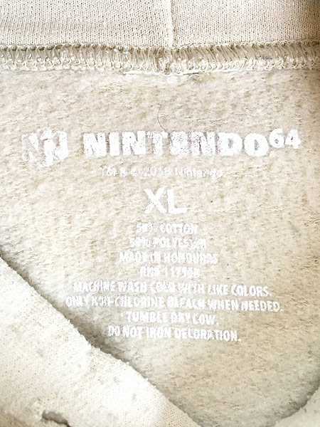 古着 Nintendo 任天堂 64 ロクヨン ゲーム 企業 ロゴ スウェット