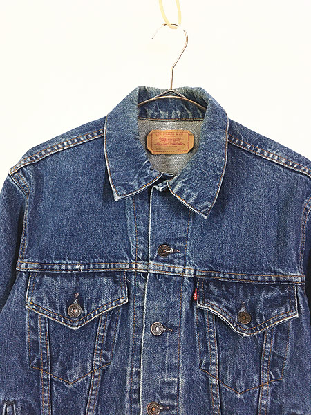 古着 80s Canada製 Levi's 70506 ハンド ポケット付 デニム ジャケット