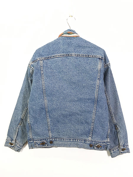 90s USA製 LEVI´S 70417-9318 デニムジャケット 4th-