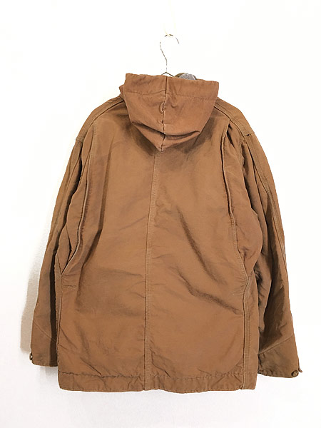 古着 40-50s Carhartt 変形ポケット ブラウン ダック ブランケット 