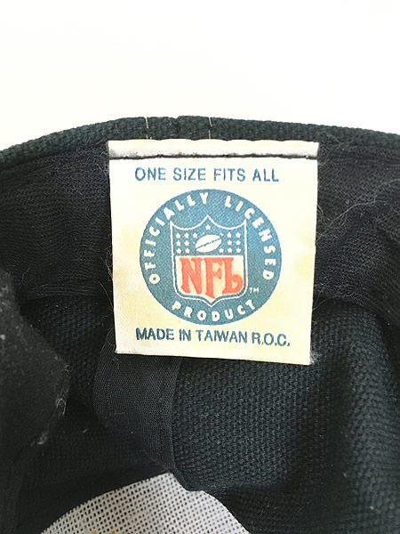 [7] 雑貨 古着 90s USA製 NFL Green Bay Packers 「SUPER BOWL CHAMPIONS」 コットン キャップ Free 帽子 古着