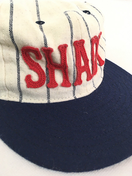 雑貨 古着 90s USA製 Ebbets Field Flannels 「SHADY RECORD」 エミネム ウール ベースボール キャップ Free 帽子 古着