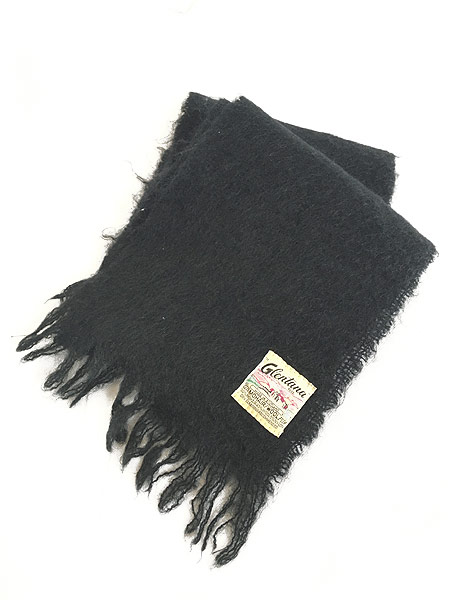 vintage mohair muffler モヘア ストール 50s 希少 - マフラー