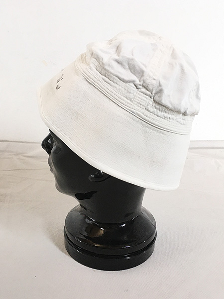 素敵な sailor vintage 古着 米軍 hat セーラーハット 帽子 - www