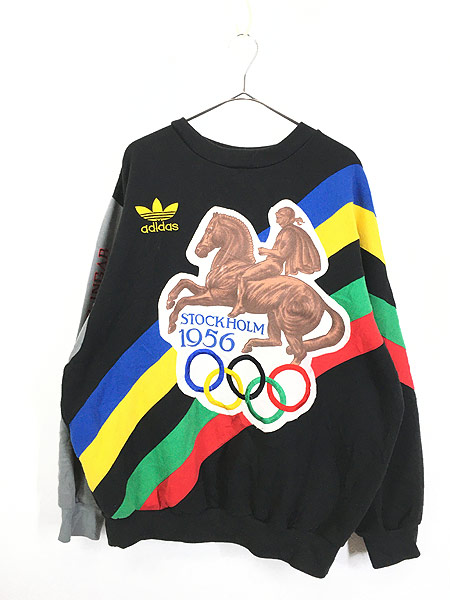 古着 90s adidas 「1952 STOCKHOLM」 豪華 オリンピック 五輪 総柄 ...