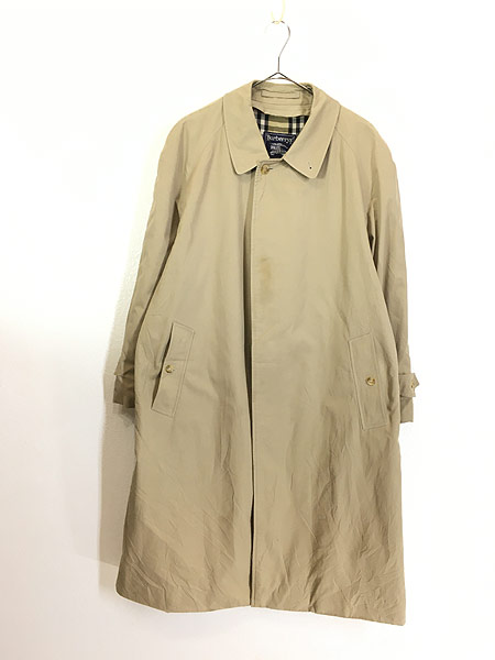 新品正規店通販 極限定 転写 90s BURBERRY トレンチコート オーバー 裏