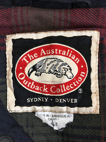 古着 80s The Australian Outback Collection キャンバス ドローバー