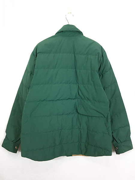 古着 70-80s TNF The North Face 茶タグ ダウン シャツ ジャケット XL