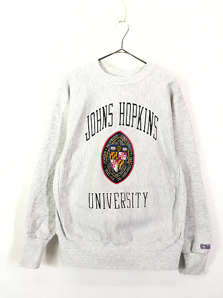 古着 90s USA製 「Johns Hopkins」 リバース タイプ カレッジ