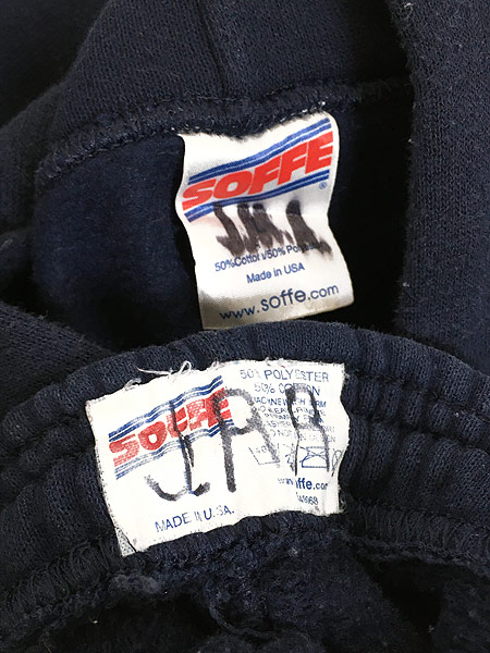 古着 90s USA製 M.J.Soffe 「US NAVY」 リフレクター スウェット