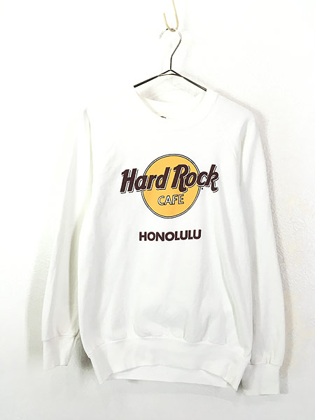 古着 90s Hard Rock Cafe 「LONDON」 BIG ロゴ ハードロック スウェット トレーナー L 古着 - 古着 通販  ヴィンテージ　古着屋 Dracaena ドラセナ