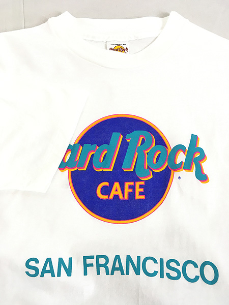 古着 90s USA製 Hard Rock Cafe 「SAN FRANCISCO」 ハードロック