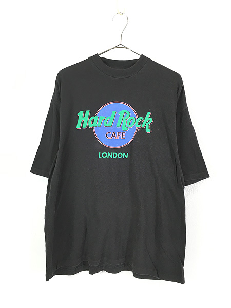 古着 90s Hard Rock Cafe 「LONDON」 ハードロック Tシャツ L 古着 - 古着 通販 ヴィンテージ　古着屋 Dracaena  ドラセナ