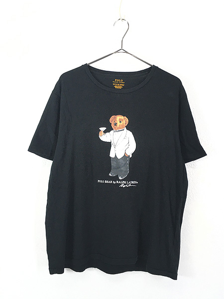 古着 Polo Ralph Lauren 「POLO BEAR」 タキシード ポロベア Tシャツ XL 古着【10off】 - 古着 通販  ヴィンテージ　古着屋 Dracaena ドラセナ