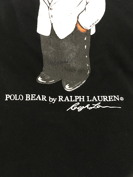 古着 Polo Ralph Lauren 「POLO BEAR」 タキシード ポロベア Tシャツ