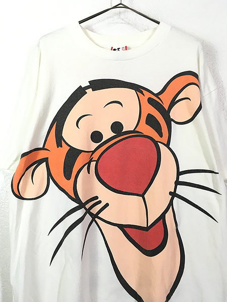 クマのプーさん 希少 ディズニー 90s メキシコ製 ティガー Tシャツ