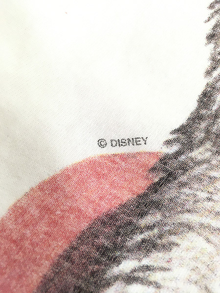 古着 90s Disney 101匹わんちゃん ダルメシアン BIG プリント Tシャツ 