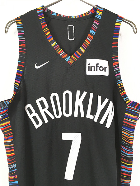 入手困難 UNK ダウン ベスト NBA NETS 刺繍 ロゴ プレート XL