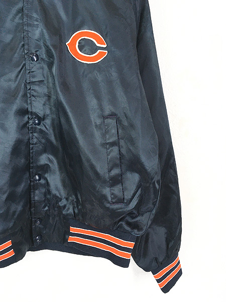 古着 80s USA製 Chalk Line NFL Chicago Bears ベアーズ サテン