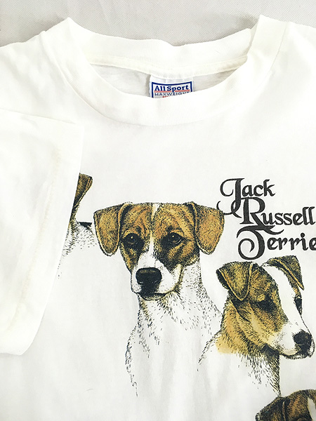 90s USA製 犬Tシャツ Jack Russell Terrier XL www.sudouestprimeurs.fr