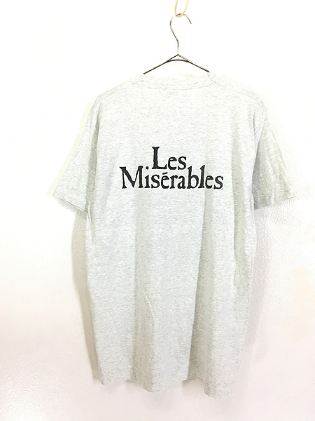 90's USA製 Les Miserables 映画ミュージカル　Tシャツ L