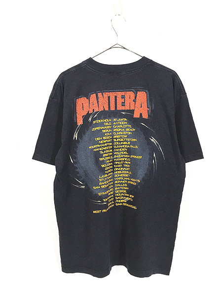 古着 00s PANTERA スカル グラフィック ヘヴィ メタル ワールド ツアー