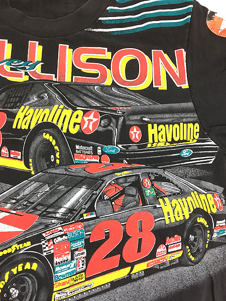 Davey Allison Tシャツ ナスカー ストックカー レーシング USA - T