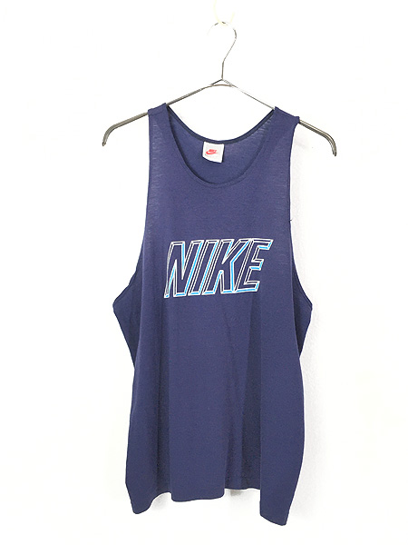 NIKE vintage ナイキ ヴィンテージ Tシャツ サイズ:L 90s WAKE UP ロゴ クルーネック 半袖 Tシャツ 90年代 グレータグ グレー トップス カットソー アメカジ スポーツ  【メンズ】