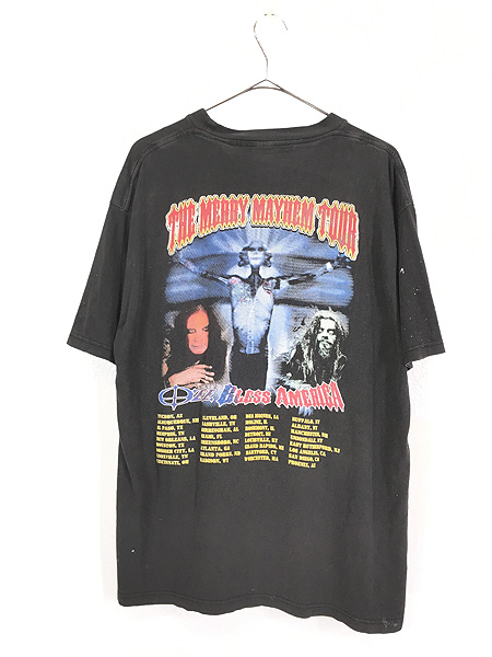 古着 00s Ozzy Osbourne & Rob Zombie 「The Merry Mayhem Tour ...