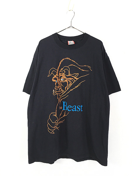 古着 90s Usa製 Disney 美女と野獣 Beauty And The Beast キャラクター Tシャツ Osfa 古着 古着 通販 ヴィンテージ 古着屋 Dracaena ドラセナ