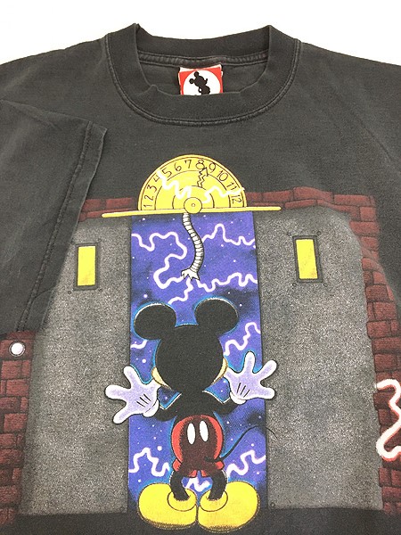 古着 90s Disney Mickey ミッキー 「Tower of Terror」 アトラクション