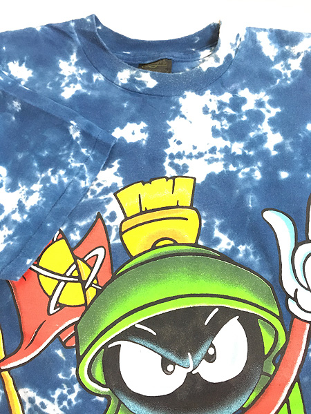 古着 90s USA製 LOONEY TUNES Marvin the Martian マービン K-9 宇宙