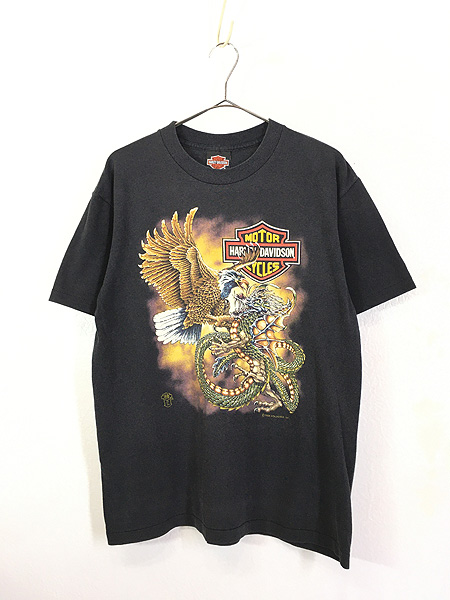 90sharley davidson ハーレーダビッドソン Tシャツ - 通販 - guianegro