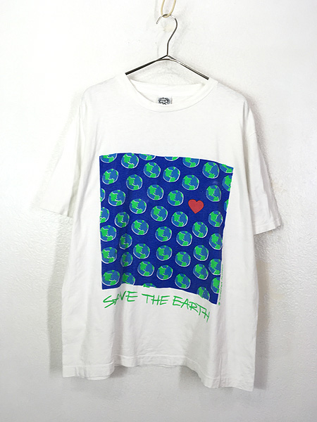 90s EARTH DAY EVERY DAY 地球 アートTシャツ USA製
