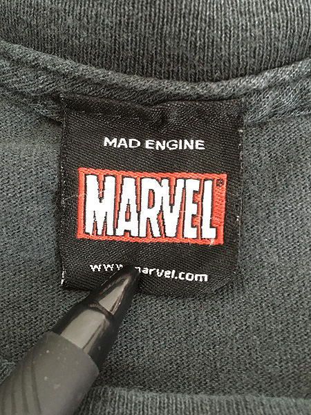 古着 00s MARVEL VENOM ヴェノム キャラクター BIG プリント Tシャツ