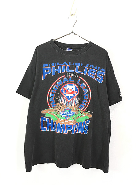 古着 90s USA製 MLB Philadelphia Phillies フィリーズ World Series 