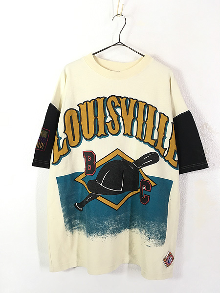 古着 90s NLB Louisville Black Caps ブラック キャップス