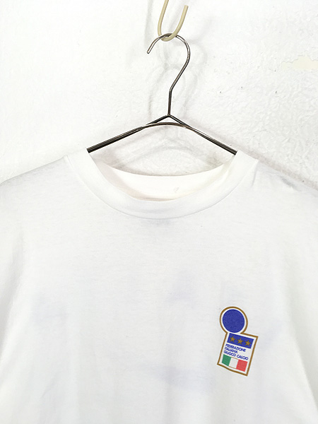 古着 90s NIKE FIGC イタリア代表 エンブレム BIG スウォッシュ T