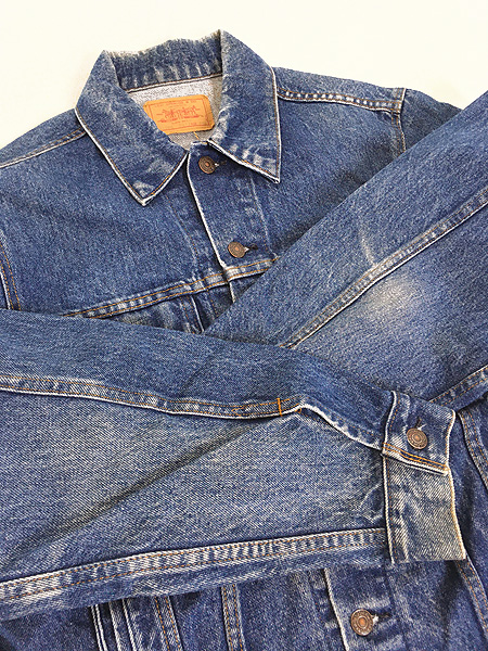 古着 80s USA製 Levi's 71506-0216 ハンド ポケット付 デニム