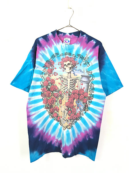 90s GRATEFUL DEAD バンドTシャツカラーホワイト