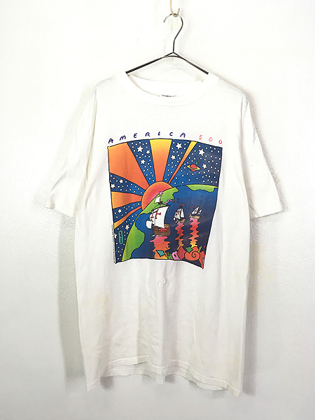 90s vintage shirt peter max W杯 ピーターマックス | www.tspea.org