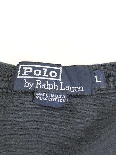 古着 USA製 Polo Ralph Lauren 「RL2000 NAUTICAL」 切替 ポケット付 T