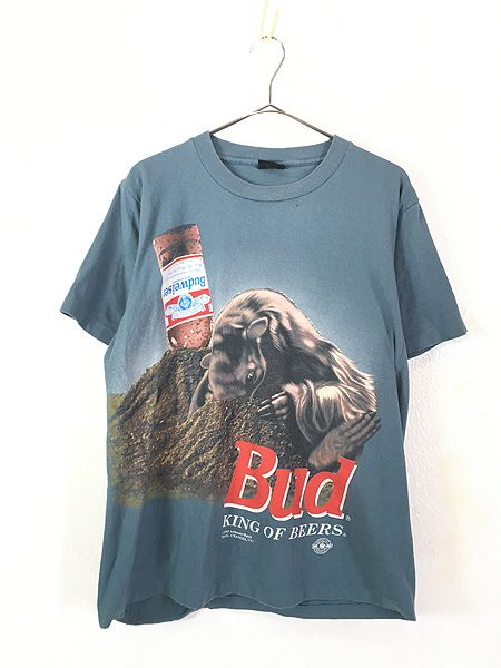 配送員設置 NH2T 90s 企業T バドワイザー ビール Tシャツ XL USA製 tdh