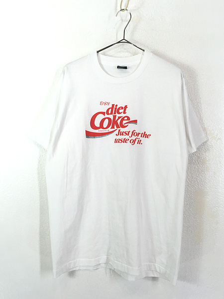古着 80s USA製 Diet Coke ダイエット コーク コーラ ドリンク 企業 Tシャツ XL 古着