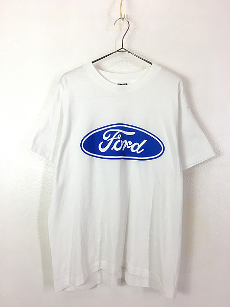 古着 80s USA製 Ford フォード BIG ロゴ モーター Tシャツ XL 古着